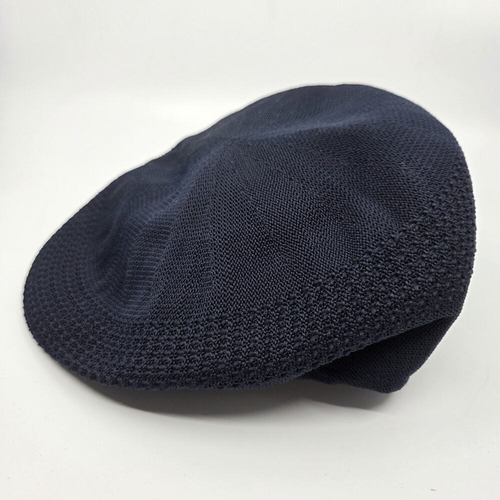 Men's Cappello Lightweat Newsboy Flat Cap Ivy Hat L/XL Navy Blue